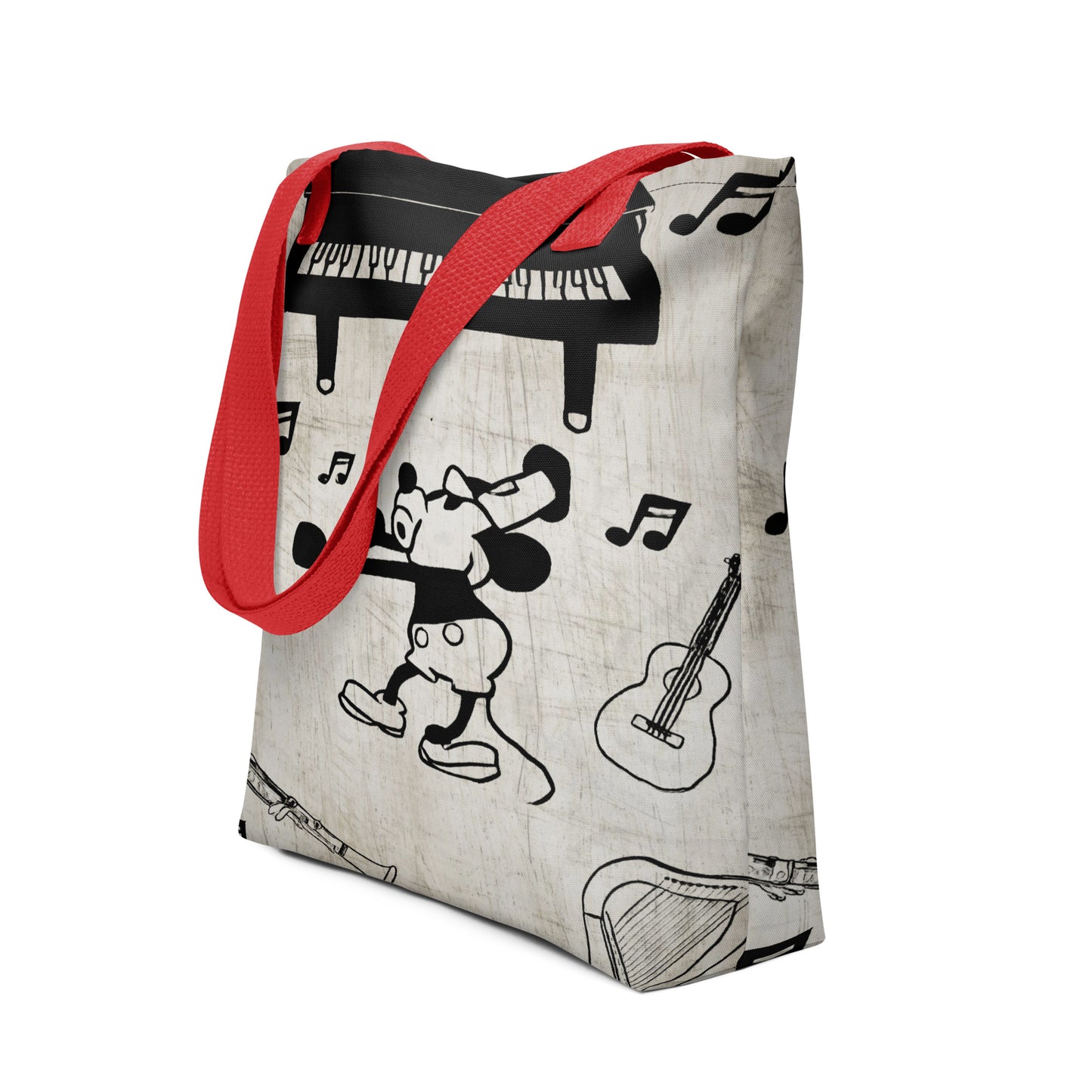 Steamboat musical tote bag