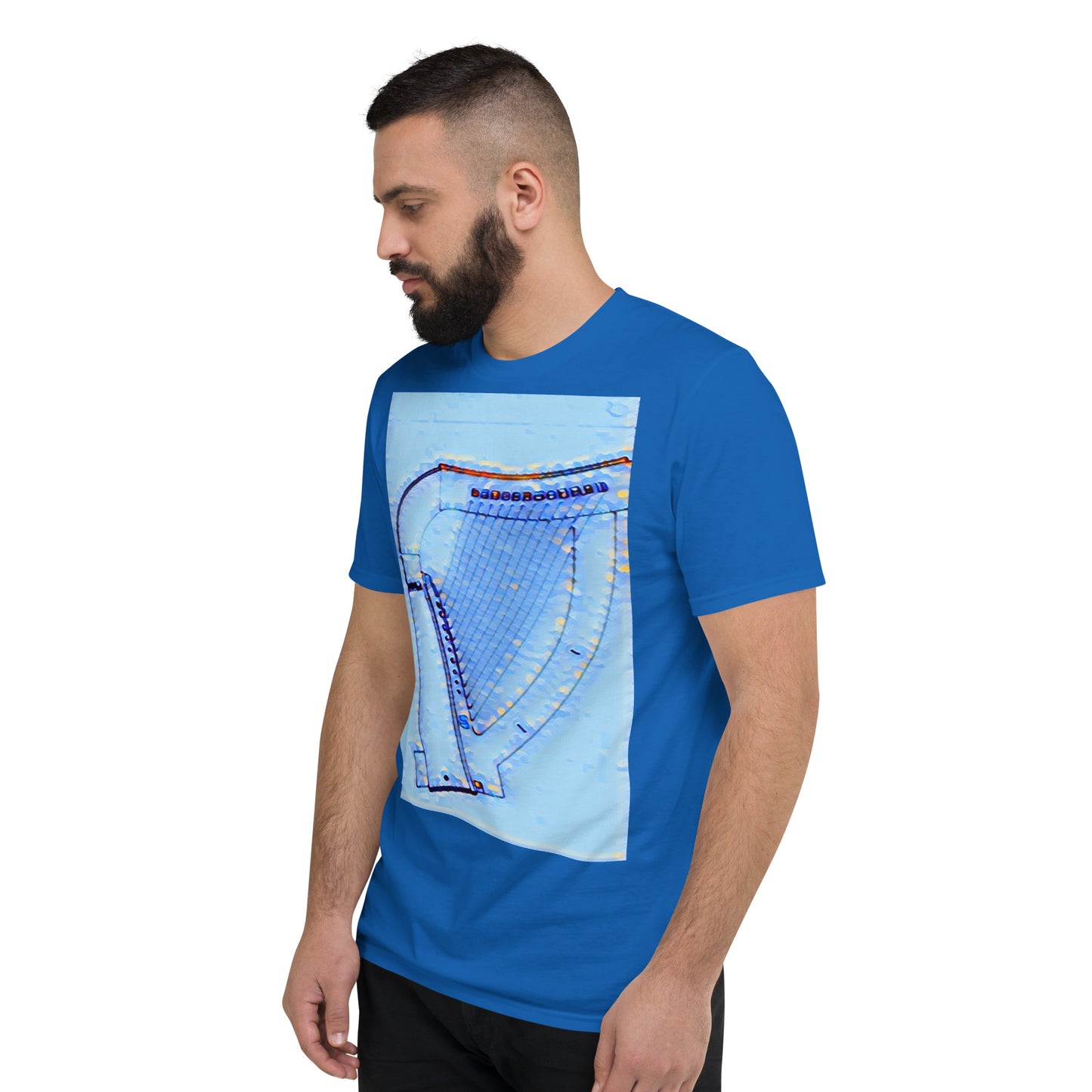 Blue harp unisex t shirt