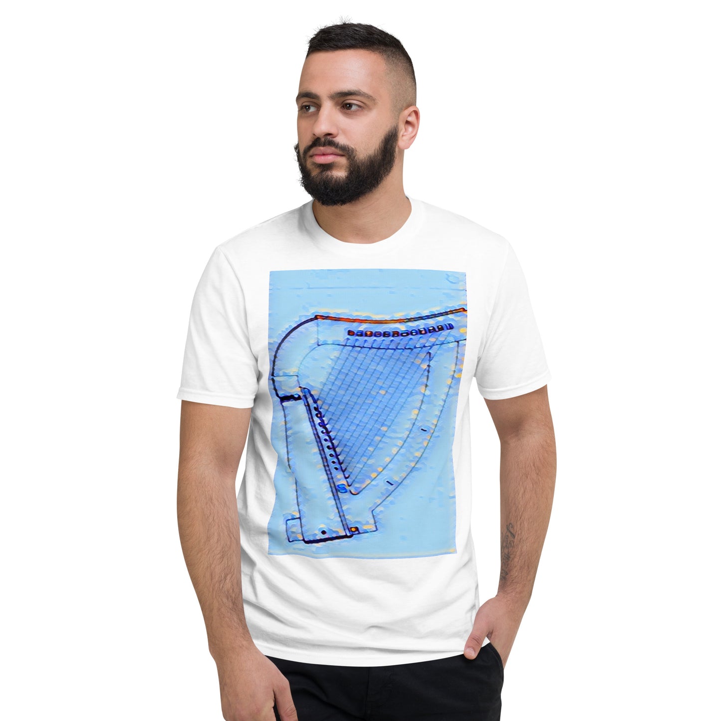 Blue harp unisex t shirt